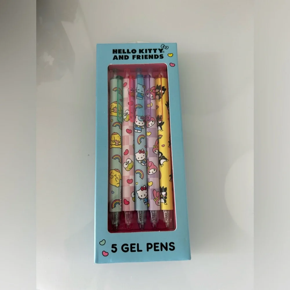 Hello Kitty and Friends gel pens set